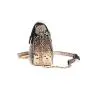2024 Custom Logo Snake PU Leather Shoulder Bag For Women Ladies Cross Body Bags