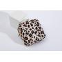 Custom Printing Logo Small Makeup Organizers Bags Travel Leopard Cosmetic Bag Nylon Make-up Bags For Purses