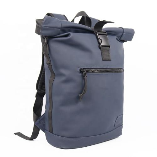 CHANGRONG Custom waterproof outdoor top roll backpack Bag for men