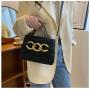 Korean Sling Solid Color Bag Women's 2022 New Chain Women's Bag Fashion Single Shoulder Messenger Small Square Bag