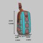 Hot Selling Custom ethnic style pattern PU Leather Patch Single Shoulder Women's Chest Bag Bohemian Crossbody Bag