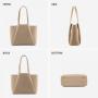 LOVEVOOK 15.6 In Leather Work Laptop Tote Bag with Clutch for Women Large Capacity Office Purse Computer Briefcase Shoulder Bag