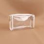 Keymay Popular RTS Stock Personalized Gift Candy Color Cute Girls Waterproof Makeup Bags Clear Pencil Case Transparent PVC Bags