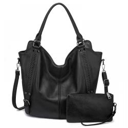 REALER Women Handbags Women PU Leather Shoulder Bags Fashion Hobo Bags Large Purse and Handbags Tote Bag for Women
