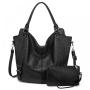 REALER Women Handbags Women PU Leather Shoulder Bags Fashion Hobo Bags Large Purse and Handbags Tote Bag for Women