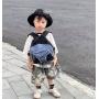 ZWY206 New Outdoor Trend Kids Casual Backpack Nylon Lightweight Portable Shoulder Bag Children's Travel Picnic Storage Backpack