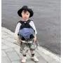 ZWY206 New Outdoor Trend Kids Casual Backpack Nylon Lightweight Portable Shoulder Bag Children's Travel Picnic Storage Backpack