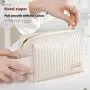 ZX072 Travel Zip Pouch Cosmetic Makeup Bag Travel Cosmetic Bag Organizer Cream Cake Pu Travel Makeup Bag Women Organizer