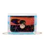 Ladies shoulder bag 2024 pvc chain small messenger crossbody bag factory wholesale mobile phone bag cheap price