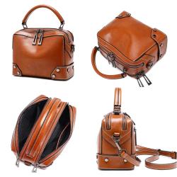 High quality handbags ladies Custom large genuine leather handbags for women cowhide tote bag ladies vegan real leather handbag