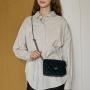 2024 Wholesale PU leather Women's Handbag Simple Fashion Soft Custom Logo Ladies Shoulder bag Crossbody Bag