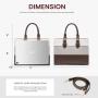 LOVEVOOK New Style Leather Tote Female Luxury Handbag Lady Fashion Casual Shoulder Bag Crossbody Messenger for Women