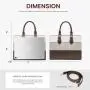 LOVEVOOK New Style Leather Tote Female Luxury Handbag Lady Fashion Casual Shoulder Bag Crossbody Messenger for Women