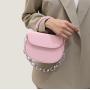 High Quality Famous Designer Brand Women's Sling Bags PU Crossbody Handbags Chain Decoration Autumn Season Polyester Candy