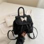 Women's short trip bag, lightweight backpack, super lightweight mini shopping cute and high-quality sense backpack in summer