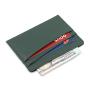 Factory direct card holder leather slim id cardholder mini wallet holder rfid pu credit card holder