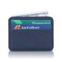 Custom Logo Soft  Leather Credit Card Wallet Slim