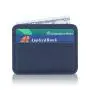 Custom Logo Soft  Leather Credit Card Wallet Slim