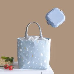 Portable Lunch Tote Bags Thermal Insulated Bento Tote Office School Food Cooler Storage Pouch