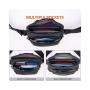 Oem Fashion Casual Waterproof sport fanny pack manufacturer multifunctional outdoor running black waist bag
