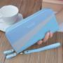 Custom Multifunctional Zippered Wallet Patchwork Color Ladies Designer Bags Whosalewomens Handbags And Purses
