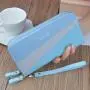 Custom Multifunctional Zippered Wallet Patchwork Color Ladies Designer Bags Whosalewomens Handbags And Purses
