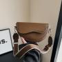 Hot selling design vintage saddle bag custom logo 2024 new trendy shoulder messenger bag versatile single crossbody bag