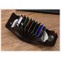 HR379 New Multi Function Card Bag Fashionable Men's and Women's Easy Carry Card Case Casual Mini Card Clip Purse Business Gifts