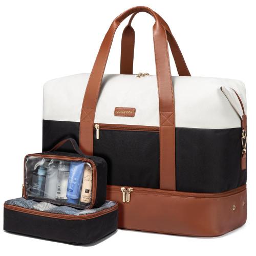 LOVEVOOK custom fashion large capacity travel tote weekender bag gym duffel bags Carry on Overnight travel toiletry handbags