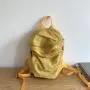 Korean Nylon Lightweight Backpack Goose Yellow Ribbon Shoulder Strap Lady Backpack Large Capacity Student Fashion Schoolbag