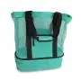OEM Wholesale Waterproof Mesh Tote Fashion Simplicity Casual Insulated Cooler Food Bag for Beach Camping Picnic
