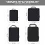 Custom Logo Luxury 4/5 Pcs Compression Packing Cubes Travel Storage Expandable Luggage Organizer Bags Set