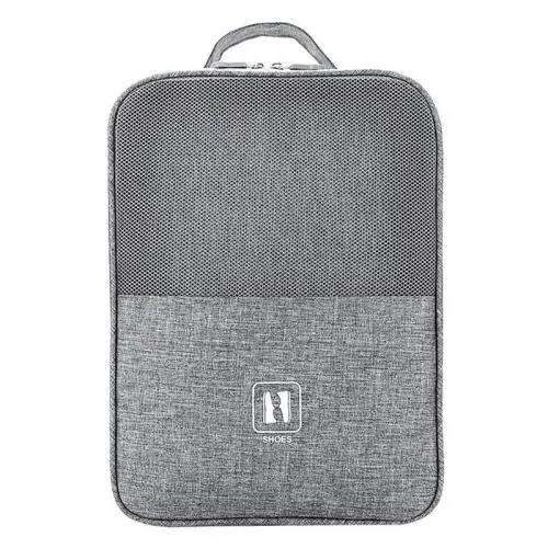 HR627 Travel Shoes Storage Bag Unisex Sport Cation Waterproof and Dustproof Shoe Packing Bag Oxford Double Layer Shoes Bag