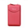 Factory Direct Ladies Large Capacity Zipper Shoulder Messenger Bag New Fashionable Single Portable Mobile Phone Wallet Clutch