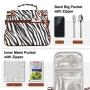 Custom Private Label Insulated Lunch Bag for Women Reusable Lunch Box Cute Cooler Tote for Work Picnic or Travel