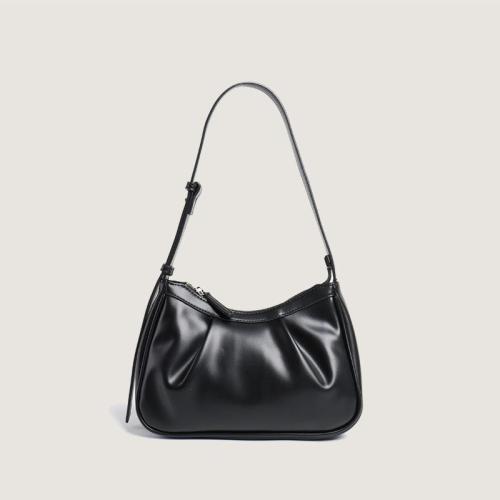 2024 Korean version new pleated armpit fresh and fashionable one shoulder cloud bag carteras para mujer 	 sac a main
