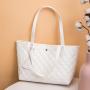 Fashion shoulder bags for women embroidery tote bag 2024 ladies handbag pu leather women's wholesale large capacity shopping bag