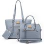 LOVEVOOK 2021 spring summer New Fashion pu leather Lady tote Handbag 3pcs bag set women's shoulder purse handbags