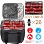 Custom Logo Portable Picnic Soft Waterproof Aluminum Foil Thermal Insulated Food Delivery Bag Lunch Box Cooler Bags For Adults