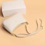 2024 Bags for Women Fashion New Luxury Design Small Square Single Crossbody Shoulder Bag Women's Lacquer Leather Messenger Bag