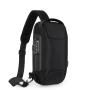 Fashion Waterproof Sports Diagonal Backpack Anti-theft Password Lock Men's Chest Bag Oxford Cloth Solid Shoulder Bag