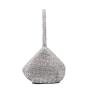 Women's Evening Clutch Triangle Design Wedding Purse Excellent Quality Handmade Handbag for Party Fashion Rhinestones Bag