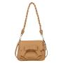 2024 new white pleated cloud armpit pocket fashion simple style ladies Pvc wallet