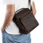 ZWY303 Wholesale Travel Work Business Men Crossbody Bag Lifestyle Vintage Genuine Leather Shoulder Bag Hot Sale Casual Briefcase