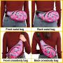 Gelory Fashion Casual Running Oxford Adjustable Belt Fanny Pack Water Resistant Hiking Traveling Waist Bag