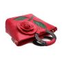 2024 Custom Engraved Flower Bucket Bag Handbag For Women Vintage Wooden Handle