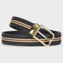 Custom logo men's leather belt pu pin buckle belt double sides reversible men leather belt