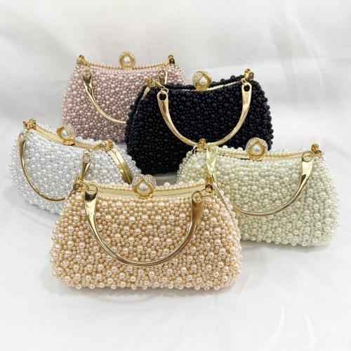 sac tendance 2024  custom Luxury Pearl Girls Party Hand Bag Fashion Designer Women Evening Bags Clutch Purse for Wedding