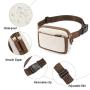 Belt Bag Women Mini Everywhere Crossbody Waist Bag Adjustable Strap Vegan Leather Women's Fanny Pack  Waist Packs
