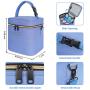 Wholesale Promotional Thermal Insulated Breastmilk Baby Bottle Lunch Cooler Bag Fits 6 Breastmilk Baby Bottles Cooler Tote Bag